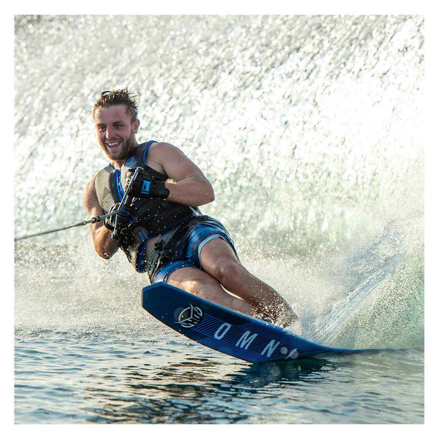 HO Omni Slalom Ski w/ Stance 110 and Stance 110 Adjustable Rear Toe Plate