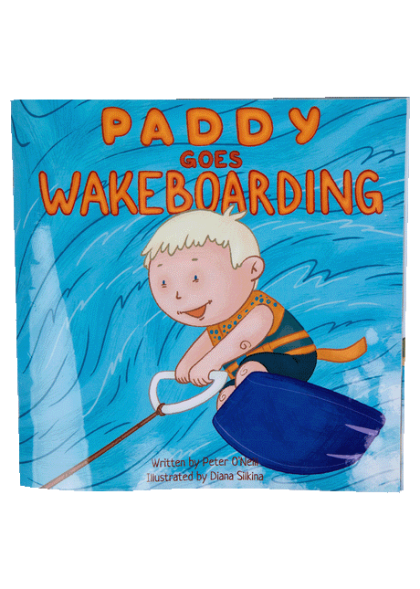 "Paddy Learns to Wakeboard" Book