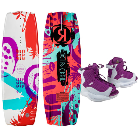 Ronix Girl's August Wakeboard w/ August Bindings