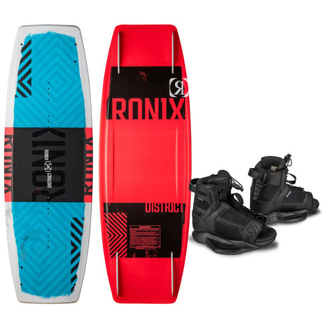 Ronix Kid's District Wakeboard w/ Kid's Divide Bindings