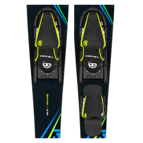 O'Brien Vortex 65.5" Combo Water Skis - Blue