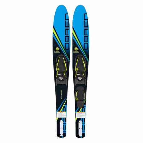 O'Brien Vortex 65.5" Combo Water Skis - Blue