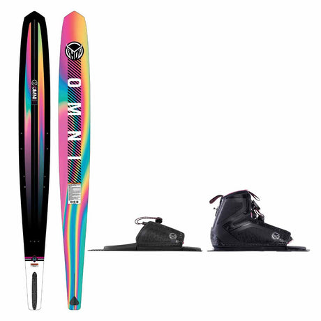 HO Women's Omni Slalom Ski w/ Women's Stance 110 and Women's Stance Adjustable Rear Toe Plate