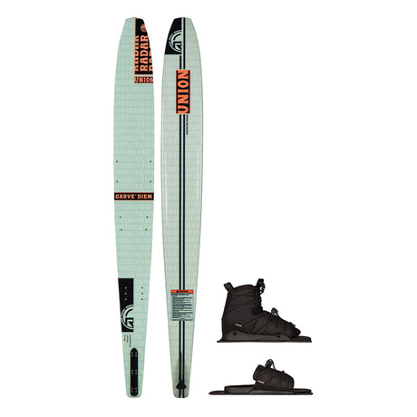 Radar Women's Union Slalom Ski w/ Prime Binding and Adjustable Rear Toe Plate